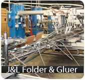 J & L Folder and Gluer Machine